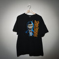 Iron Reagan vintage band tee full view on hanger
