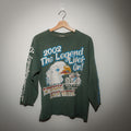 Vintage 2002 Sturgis Bike Week cropped long sleeve front view