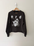 Enfants Riches Déprimés Dressing Up Time long-sleeve front view showing erd lettering and editorial photo print
