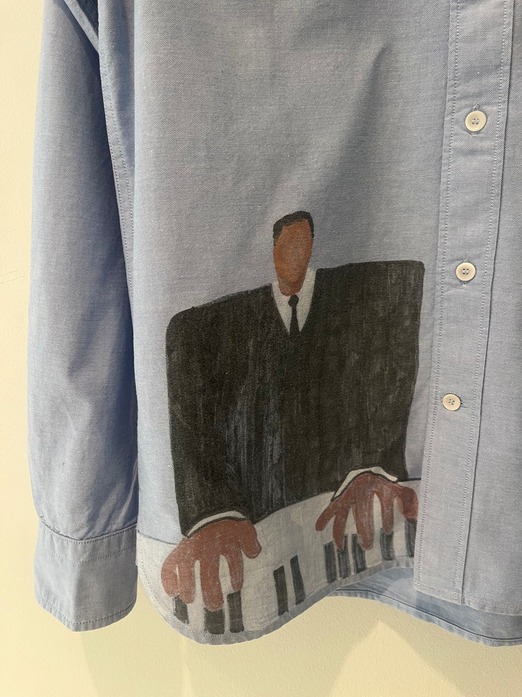 Piano Man Oxford Shirt - detail view