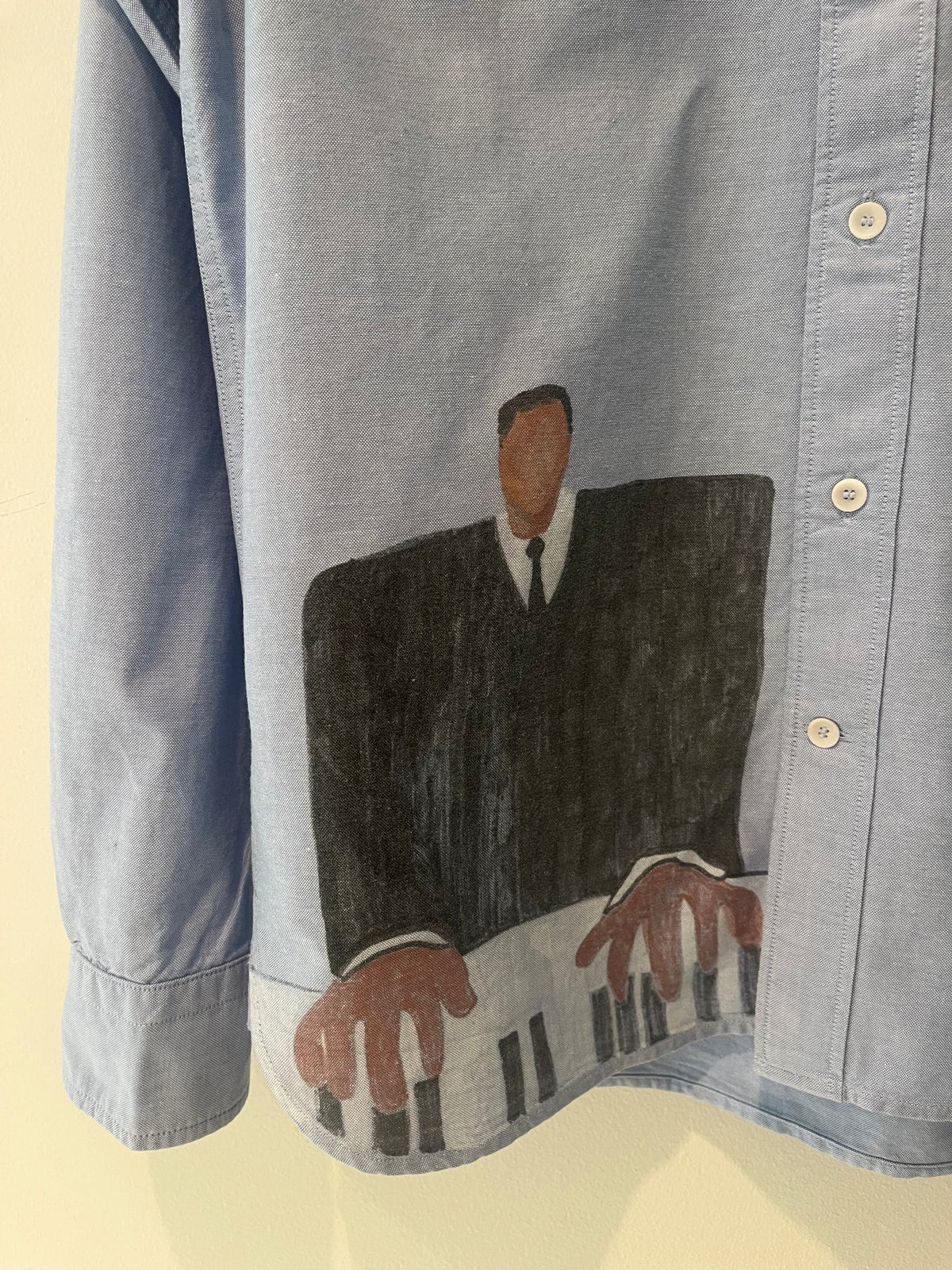 Piano Man Oxford Shirt - detail view