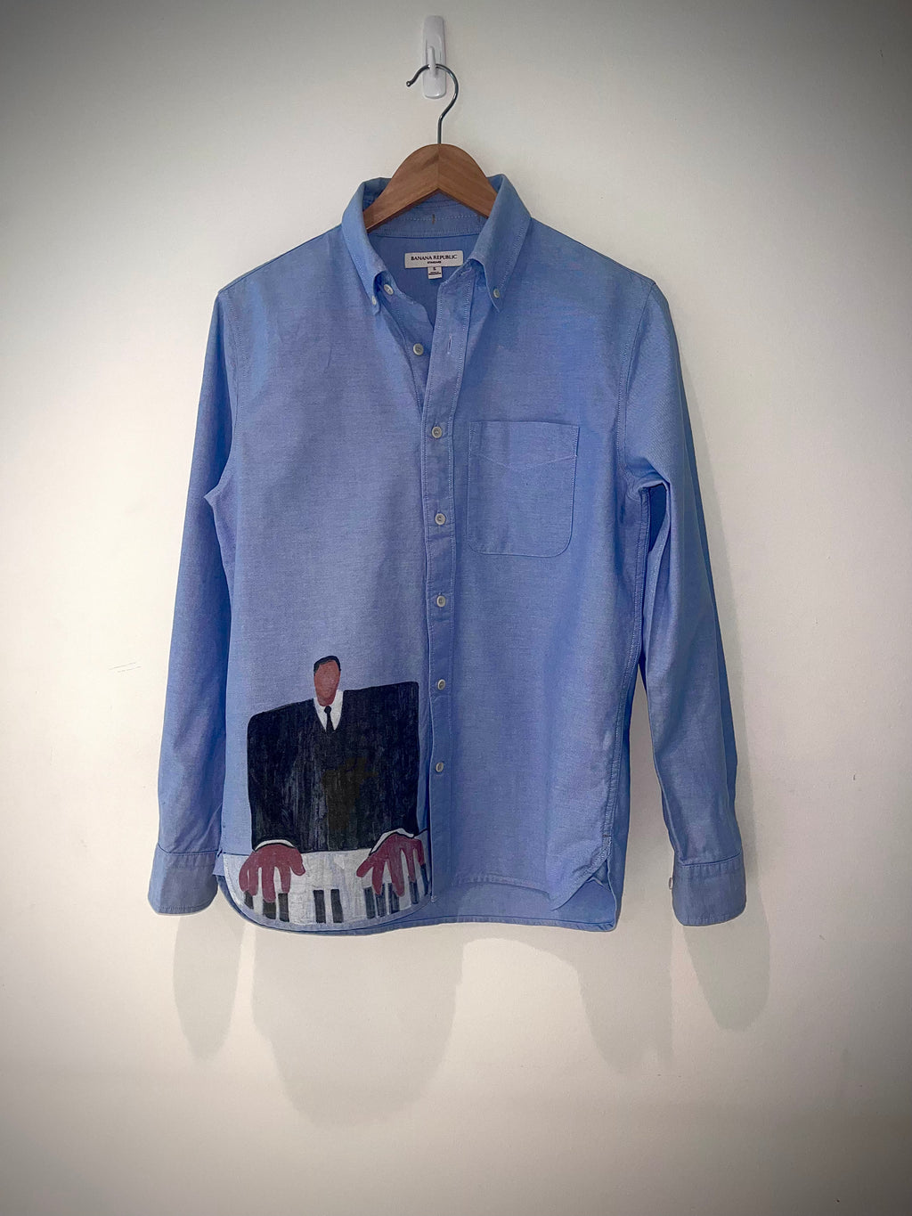 Piano Man Oxford Shirt - full view